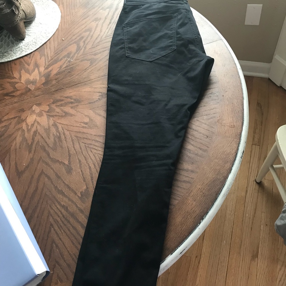 Express high rise black stretch leggings